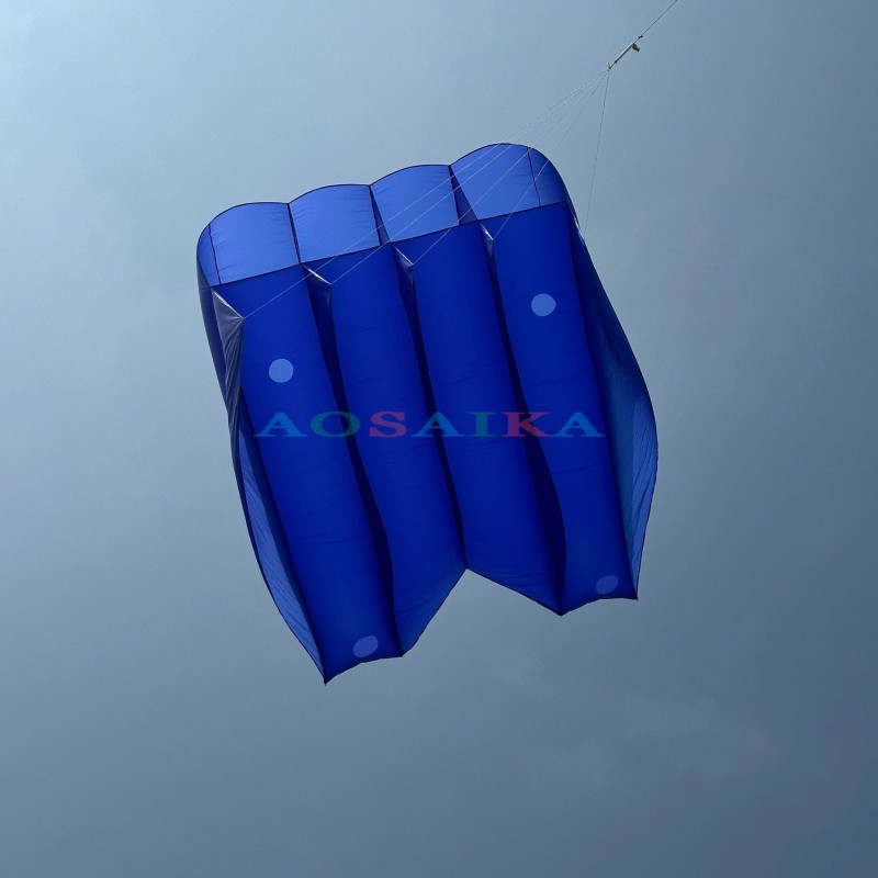 New Arrival Soft Inflatable 6.5sqm Pilot Kite 40d/20d Ripstop Nylon For Adults High Quality Colorful Show Kites 