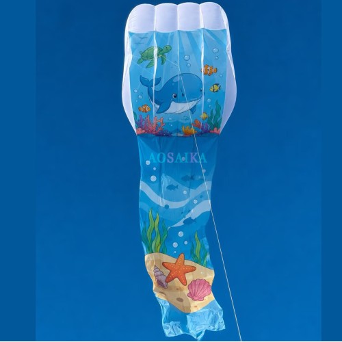 12/18/28sqm Pilot Kite with Long Tail Fully Customizable Custom Print