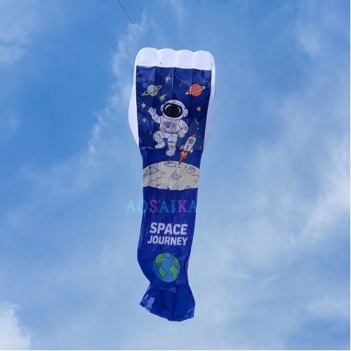 12/18/28sqm Pilot Kite with Long Tail Fully Customizable Custom Print