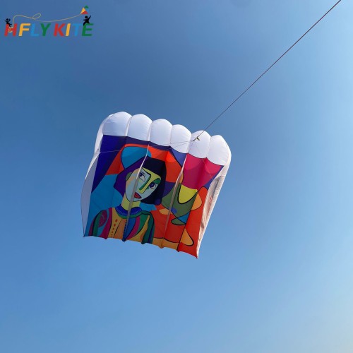 12sq.m abstract printing flowfrom kite 40d ripstop nylon