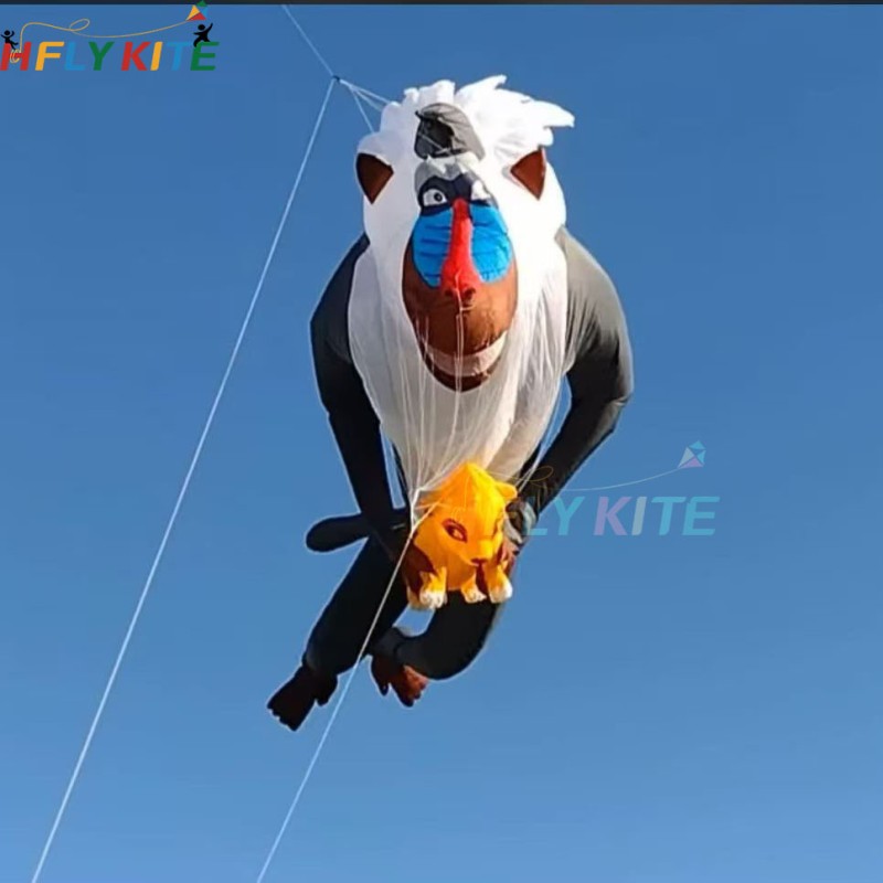 12m Rafiki kite pendant 40D Nylon Show Kites