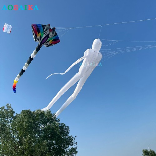New Arrival Large Soft Inflatable 3D 13M Model Kite Line Laundry for Adults High Quality Nylon Show Kite Pendant