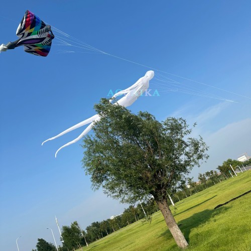 New Arrival Large Soft Inflatable 3D 13M Model Kite Line Laundry for Adults High Quality Nylon Show Kite Pendant