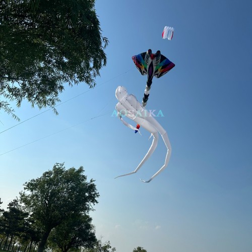 New Arrival Large Soft Inflatable 3D 13M Model Kite Line Laundry for Adults High Quality Nylon Show Kite Pendant