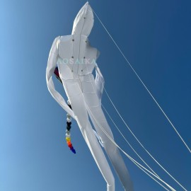 New Arrival Large Soft Inflatable 3D 13M Model Kite Line Laundry for Adults High Quality Nylon Show Kite Pendant 