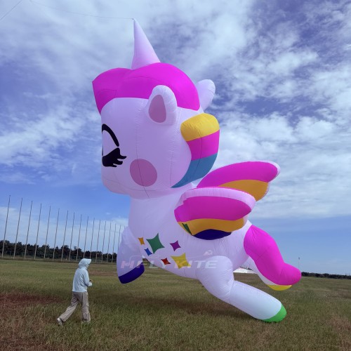10m unicorn kite pendant 40d ripstop nylon