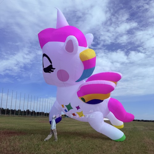 10m unicorn kite pendant 40d ripstop nylon