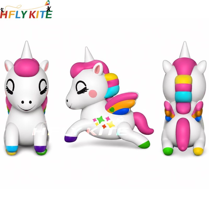 5m unicorn kite pendant 40d ripstop nylon