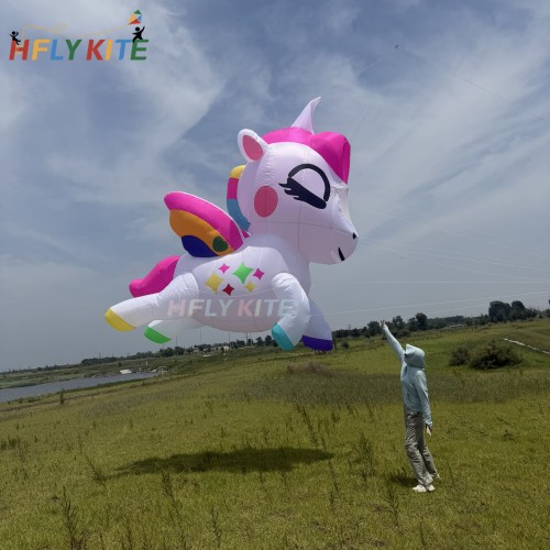 5m unicorn kite pendant 40d ripstop nylon