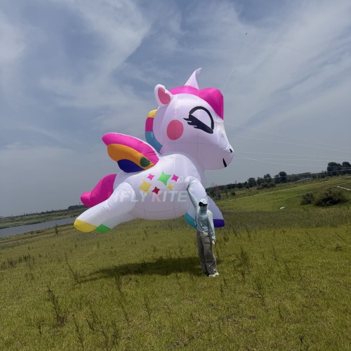 5m unicorn kite pendant 40d ripstop nylon