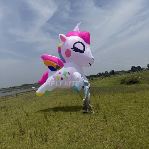 5m unicorn kite pendant 40d ripstop nylon