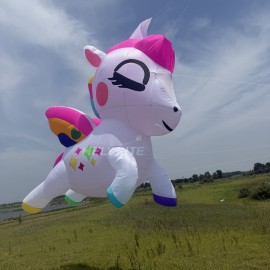 5m unicorn kite pendant 40d ripstop nylon 