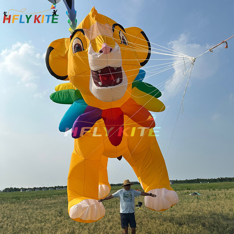 9M Simba  Kite Pendant 40d Ripstop Nylon Adults High Quality Colorful Show Kites 