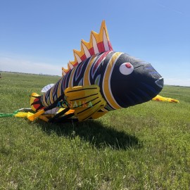 8m lionfish kite pendant 