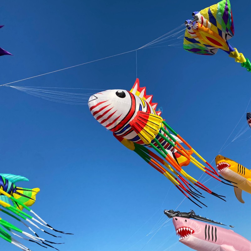 8m lionfish kite pendant 