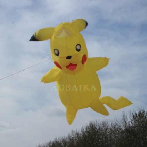 New Arrival Soft Inflatable 3.5M Cartoon Kite Pendant 40d Nylon Ripstop Adults High Quality Colorful Animal Show Kites