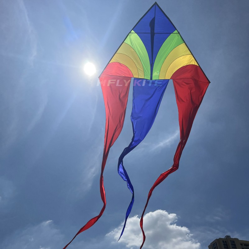 4*13.5m triangular kite 40d ripstop nylon 