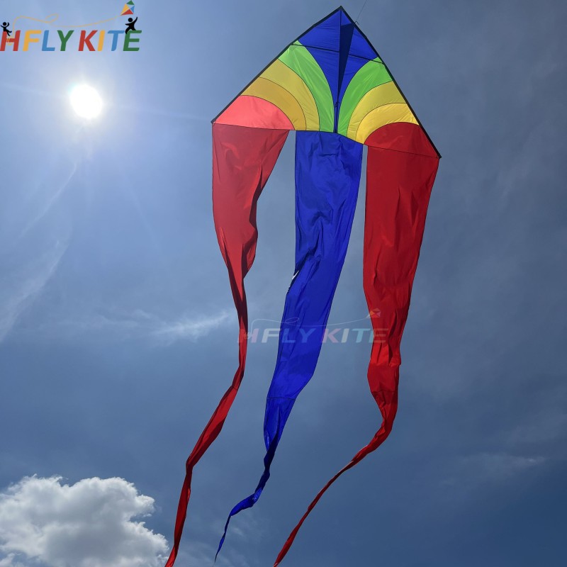 4*13.5m triangular kite 40d ripstop nylon 