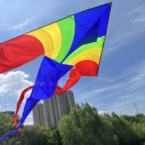 4*13.5m triangular kite 40d ripstop nylon