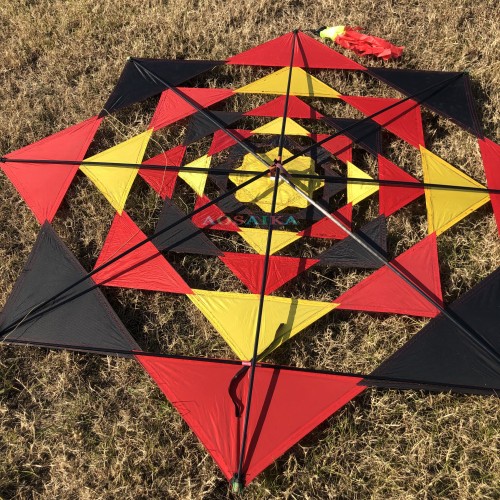 A two-meter-diameter Eight Trigrams kite 40d Ripstop Nylon
