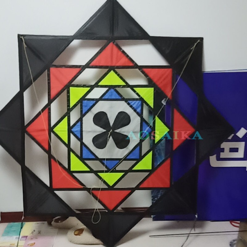 A two-meter-diameter Eight Trigrams kite 40d Ripstop Nylon 