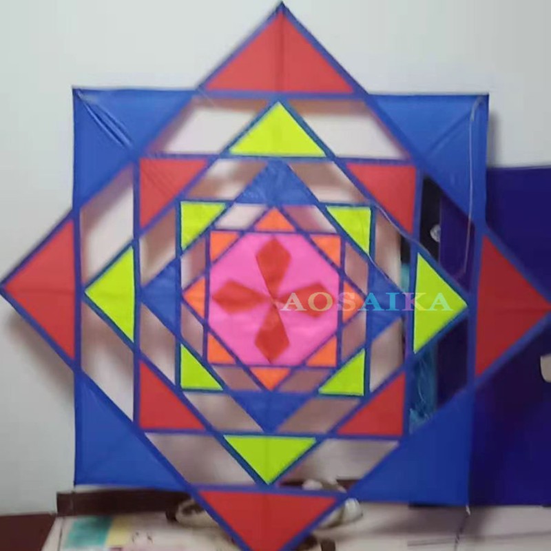 A two-meter-diameter Eight Trigrams kite 40d Ripstop Nylon 