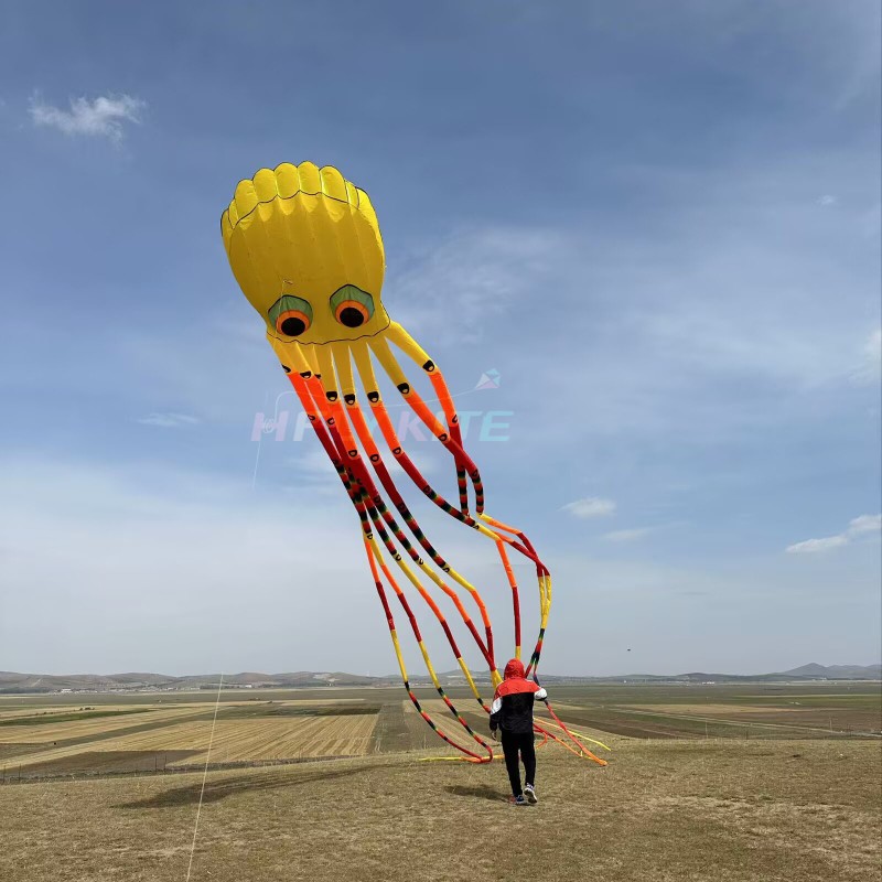 15M octopus kite pendant 40d ripstop nylon 