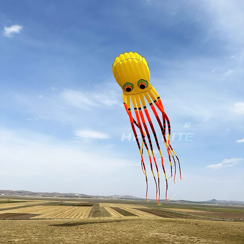 15M octopus kite pendant 40d ripstop nylon 