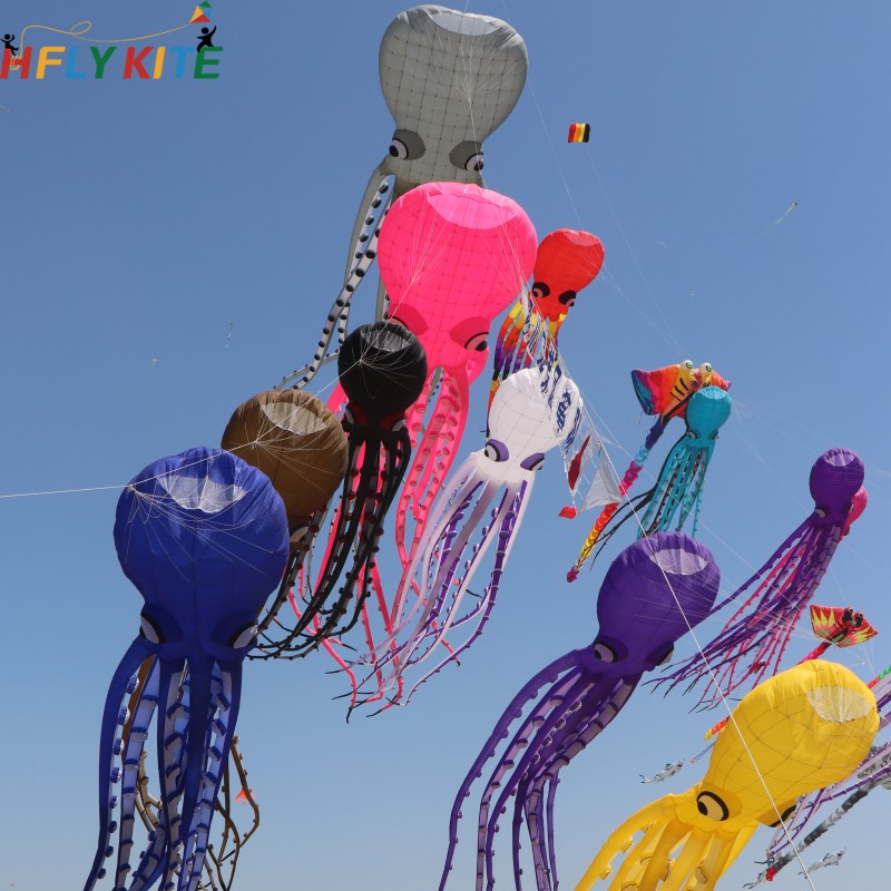 20m octopus kite pendant 40d ripstop nylon