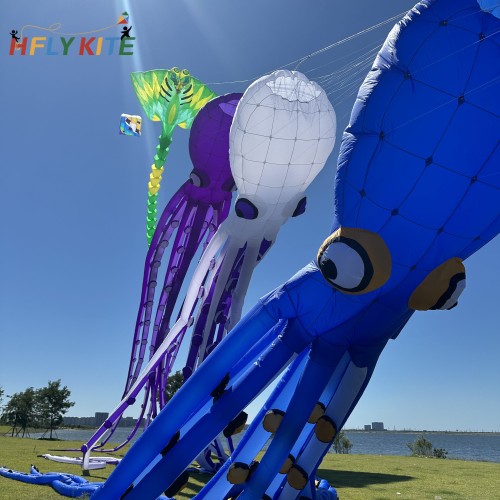 20m octopus kite pendant 40d ripstop nylon