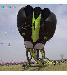 58m octopus Kite Pendant 40d Ripstop Nylon For Adults High Quality Colorful Show Kite