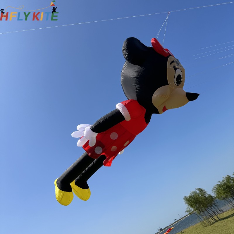 3.5M mickey minnie kite rendant 40d ripstop nylon 