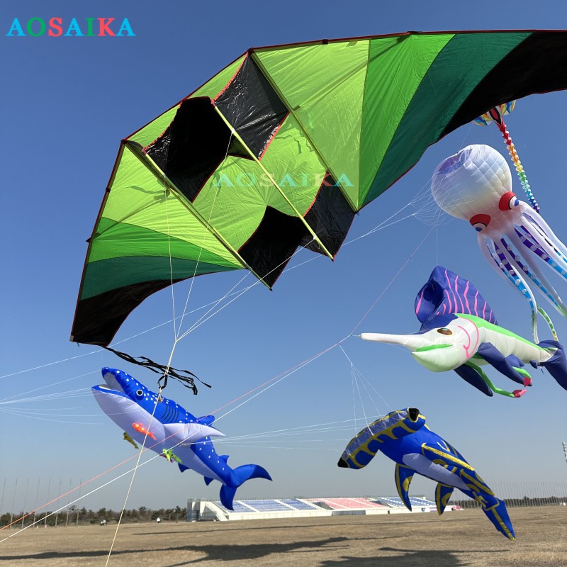 New Arrival 4m Aircraft kite 40d Ripstop Nylon