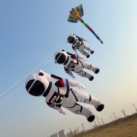 6M/4M astronaut kite rendant 40d ripstop nylon 