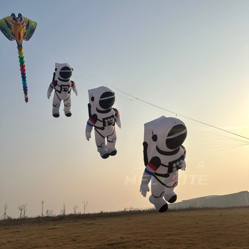 6M/4M astronaut kite rendant 40d ripstop nylon 