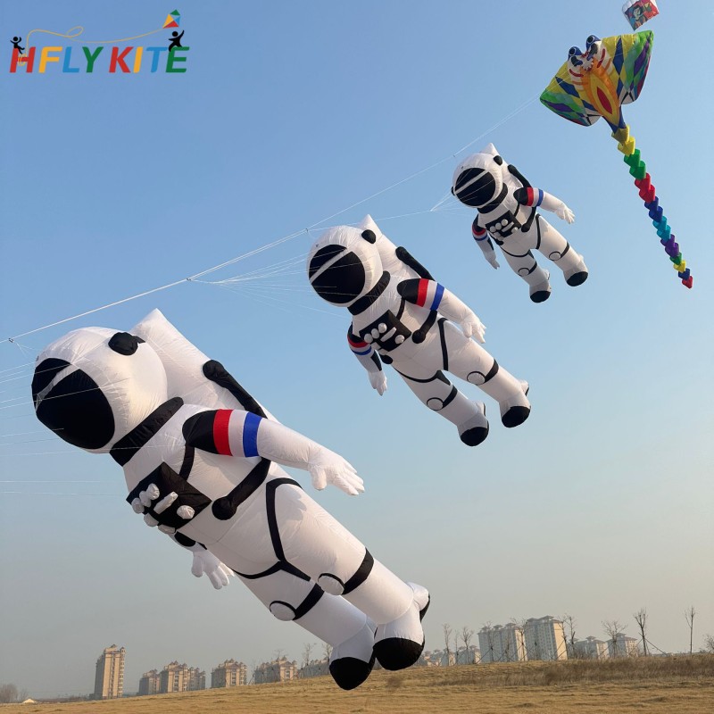 6M/4M astronaut kite rendant 40d ripstop nylon