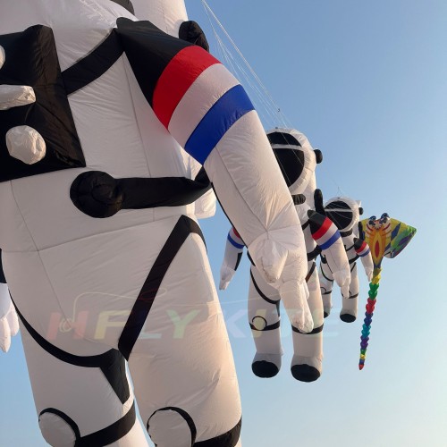 6M/4M astronaut kite rendant 40d ripstop nylon
