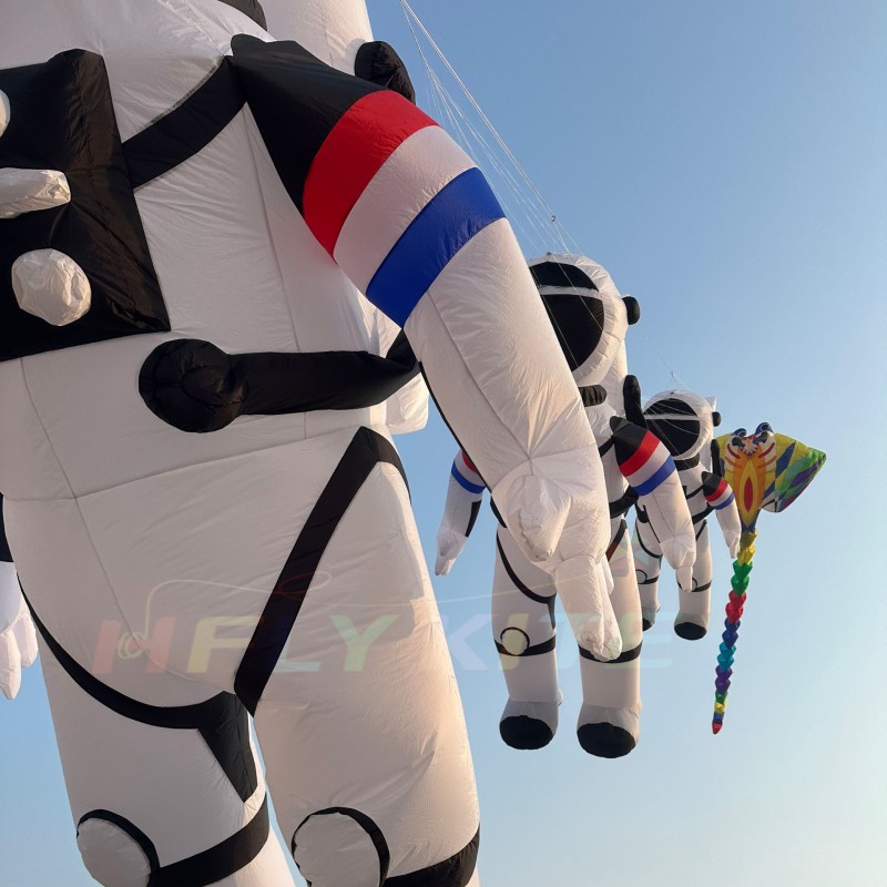 6M/4M astronaut kite rendant 40d ripstop nylon 