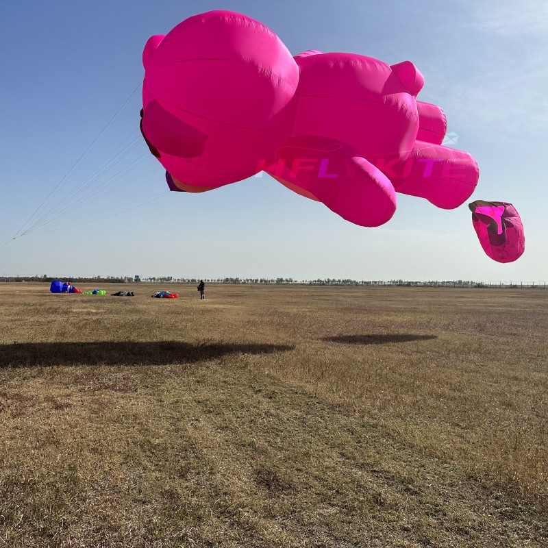12M strawberry bear kite pendant 40d ripstop nylon 