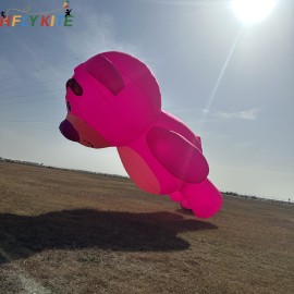 12M strawberry bear kite pendant 40d ripstop nylon 