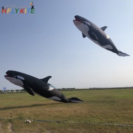 10M killer whale kite pendant 40d ripstop nylon 