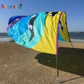 10*8M killer whale canopy kite 40d ripstop rylon 