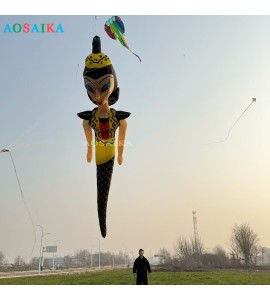 7m Snake essence and Scorpion Spirit kite pendant 40d ripstop nylon For Adults High Quality Colorful Show Kites