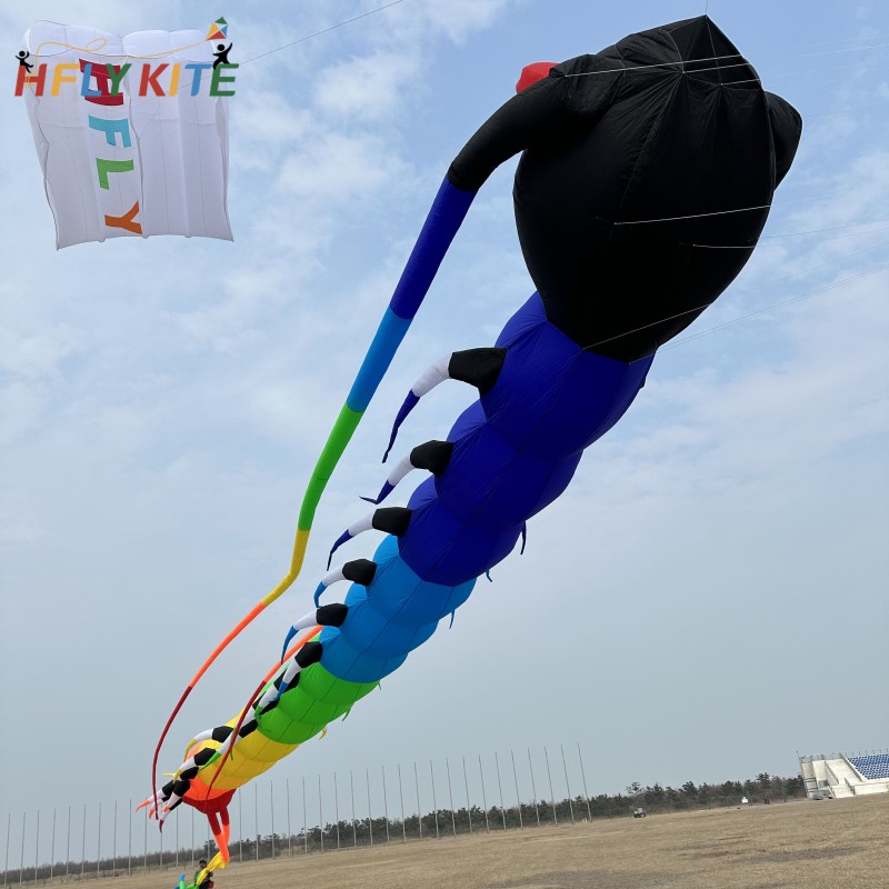35M centipede kite pendant line laundry for Adults High Quality 40D Nylon Show Kites 