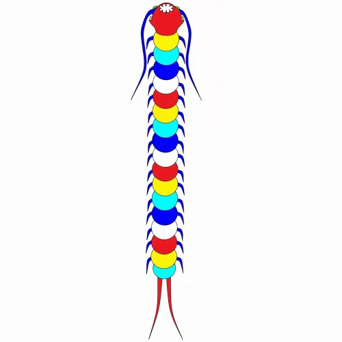 35M centipede kite pendant line laundry for Adults High Quality 40D Nylon Show Kites