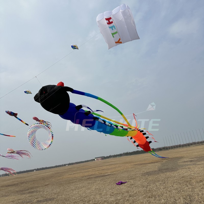 35M centipede kite pendant line laundry for Adults High Quality 40D Nylon Show Kites 