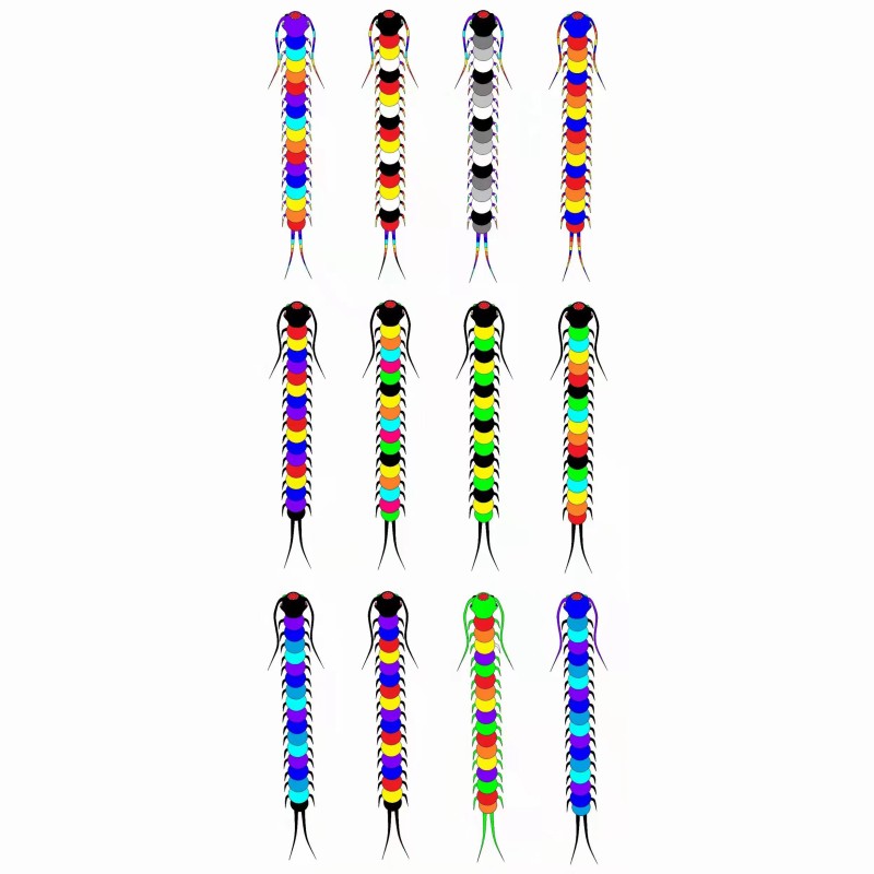 35M centipede kite pendant line laundry for Adults High Quality 40D Nylon Show Kites 