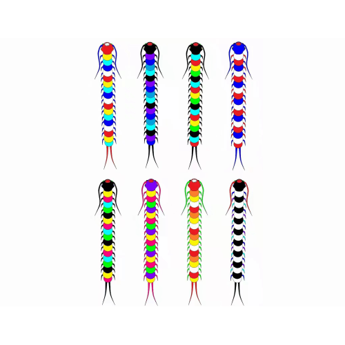 35M centipede kite pendant line laundry for Adults High Quality 40D Nylon Show Kites