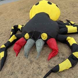 New Arrival 4*3.5m Spider Landscape Kite 40d Ripstop Nylon For Adults High Quality Colorful Show Kite 