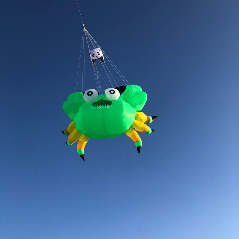 4m Crab kite pendant 40d Ripstop Nylon For Adults High Quality ColorfulShow Kite 